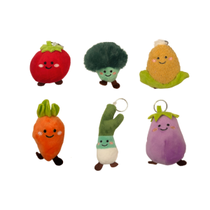 Bag Charm - Plush Mini Vegetables