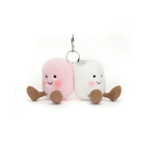 Jellycat - Amuseables: Pair of Marshmallows Bag Charm