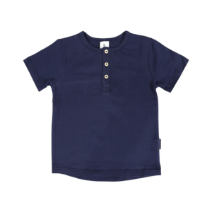 Korango - Henley Tee: Navy