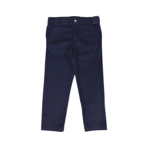 Korango - Stretch Twill Chino with Elastic Waist: Navy