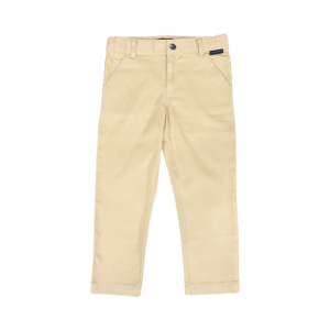 Korango - Stretch Twill Chino with Elastic Waist: Sand