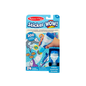 Melissa + Doug - Sticker WOW!™ Activity Pad & Sticker Stamper: Shark