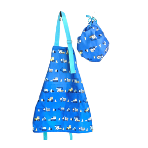munchi - Kids Cooking Apron and Chef Hat Set: Truck