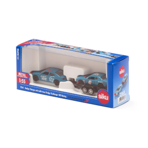 Siku - 1:55 Scale: Dodge Charger with Dodge Challenger SRT Racing