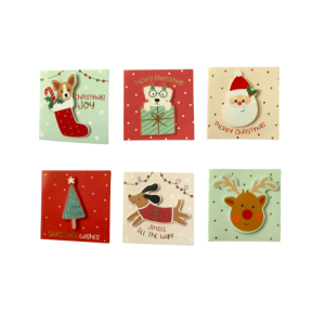 Card - Christmas: Stick On Tag