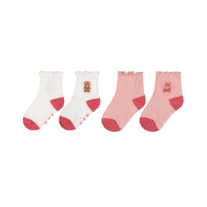 Huxbaby - Frilly Festive Socks: 2 Pack