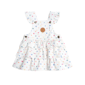Huxbaby - Pinafore Dress: I Heart Cake