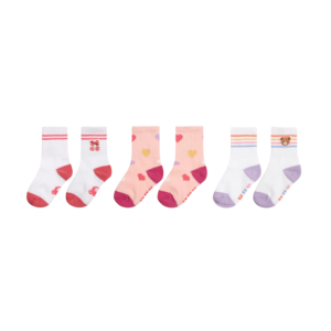 Huxbaby - Sweetheart Sporty Socks: 3 Pack