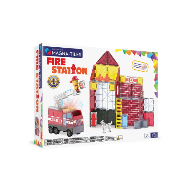 MAGNA-TILES - Fire Station - 50 Piece MAGNA-TILES - Fire Station - 50 Piece