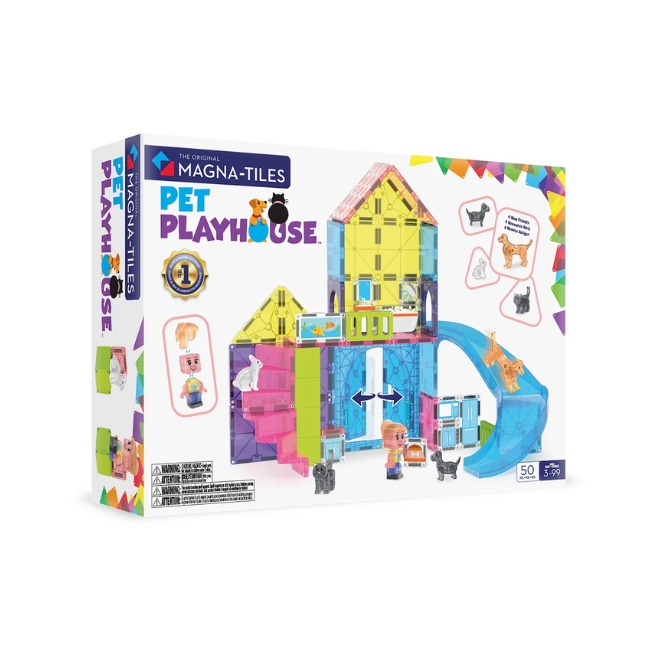 MAGNA-TILES - Pet Playhouse - 50 Piece MAGNA-TILES - Pet Playhouse - 50 Piece