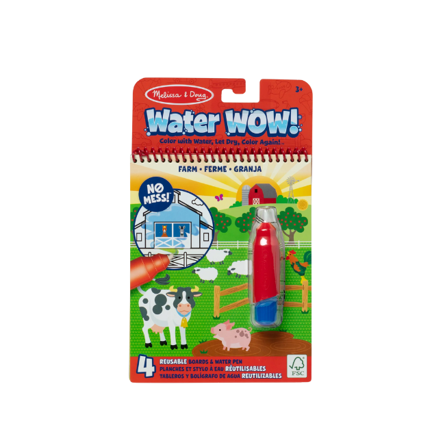Melissa + Doug - Water Wow_ Farm Melissa + Doug - Water Wow_ Farm