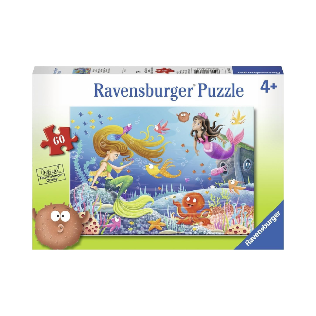 Ravensburger Mermaid Tales Puzzle 60 Pieces Ravensburger Mermaid Tales Puzzle 60 Pieces