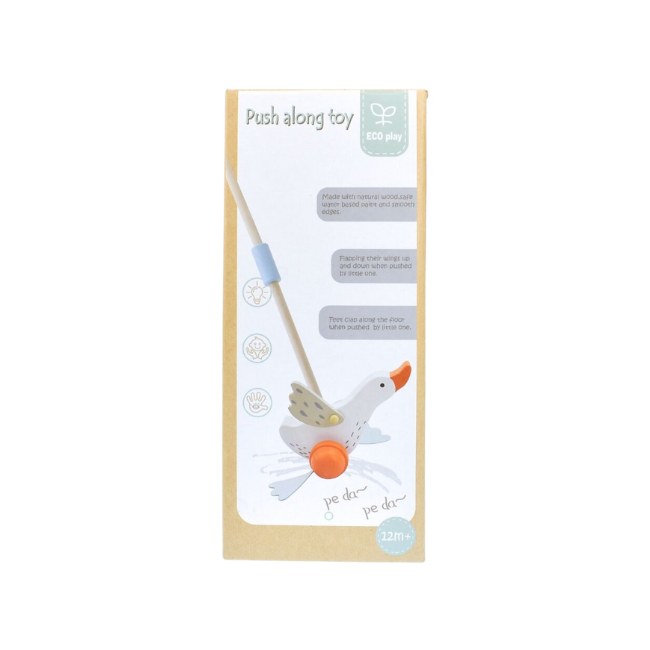 WOODEN GOOSE PUSH A LONG WOODEN GOOSE PUSH A LONG