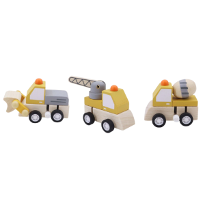 Kaper Kidz - Wind Up: Wooden Construction Vehicles