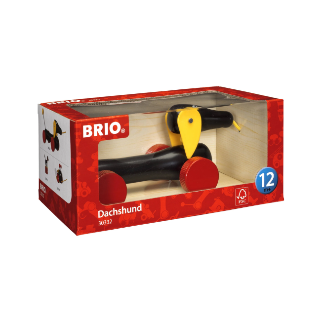 brio pull along dachshund brio pull along dachshund