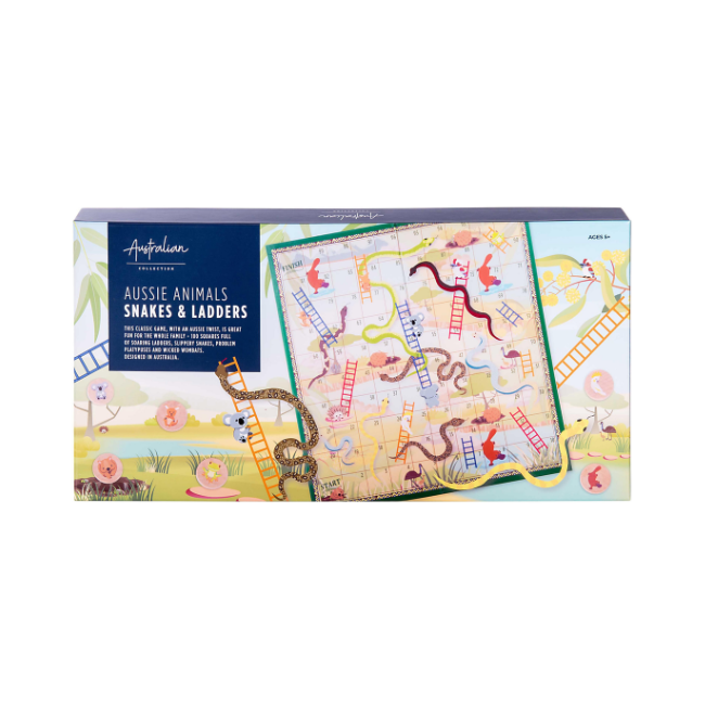 isgift The Australian Collection Aussie Animals Snakes & Ladders isgift The Australian Collection Aussie Animals Snakes & Ladders