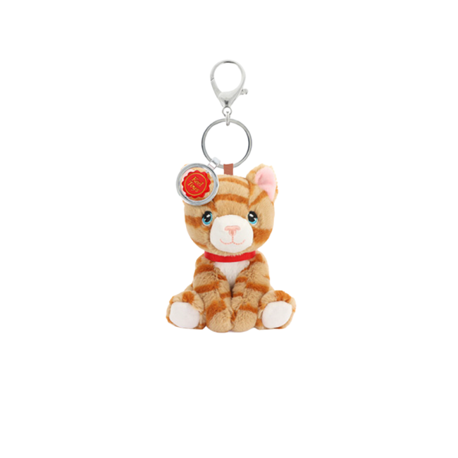 Keeleco - Plush Bag Charm: Ginger Cat Keeleco - Plush Bag Charm: Ginger Cat