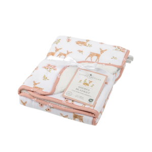 Living Textiles - Sherpa Blanket: Sophia's Garden