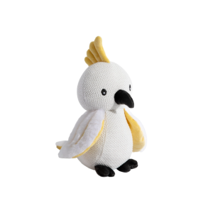 Living Textiles - Knitted Toy: Colin the Cockatoo