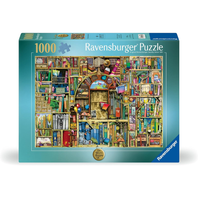 ravensburger 1000 piece Bizarre Bookshop 2 ravensburger 1000 piece Bizarre Bookshop 2