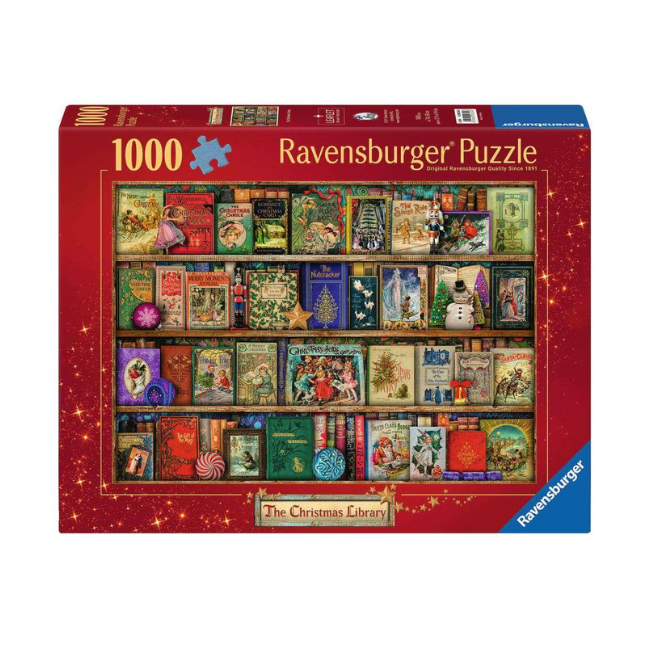ravensburger 1000 piece The Christmas Library ravensburger 1000 piece The Christmas Library