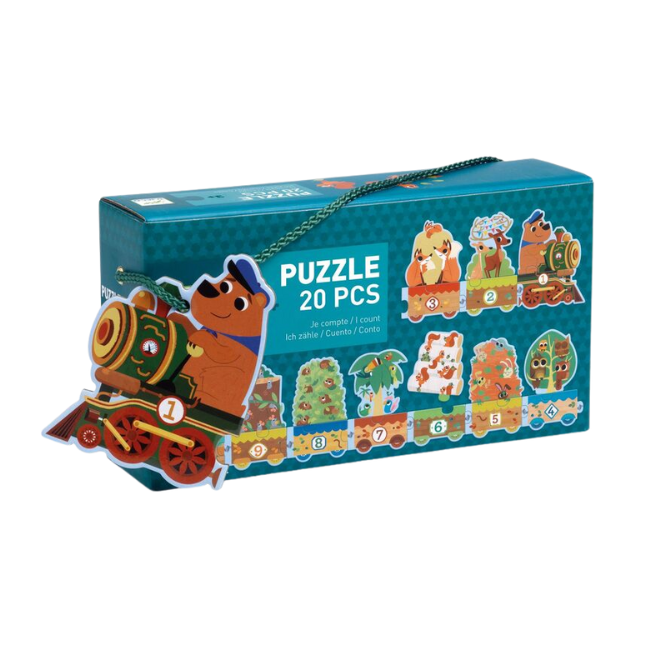 Djeco - 20 piece puzzle i can count