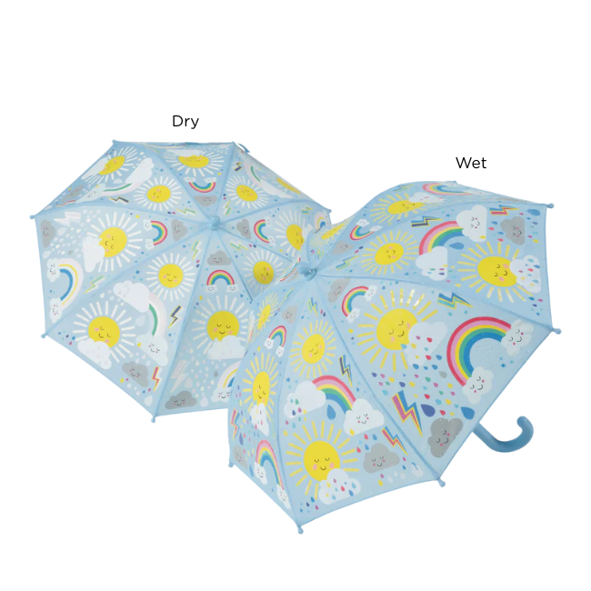 Floss + Rock - Colour Changing Umbrella_ sun + cloud