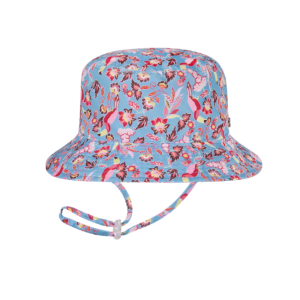 Millymook - Bucket Hat: Cordelia Blue/Pink