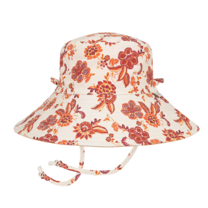Millymook - Reversible Wide Brim Hat: Lillypilly Natural