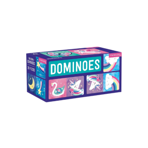 Mudpuppy - 28 Dominoes: Unicorn