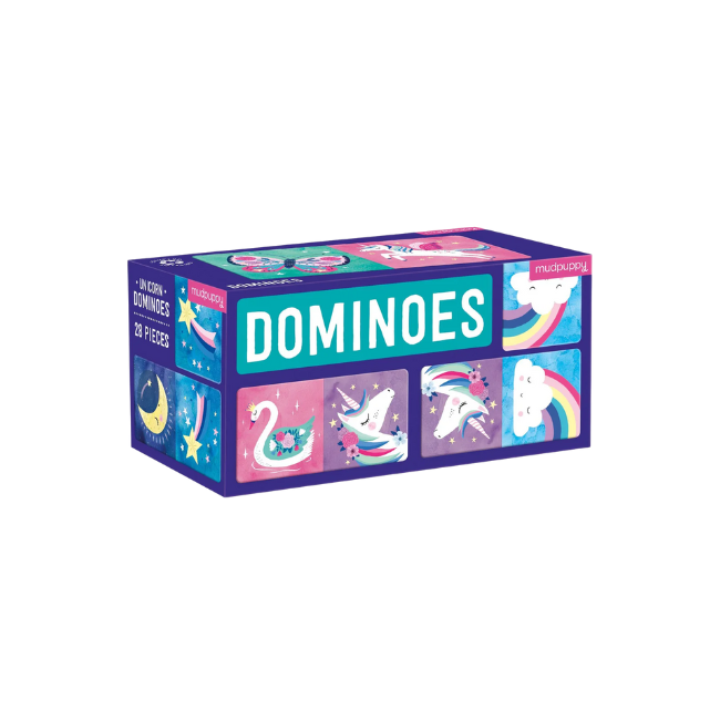 Mudpuppy - 28 Dominoes_ Unicorn Mudpuppy - 28 Dominoes_ Unicorn