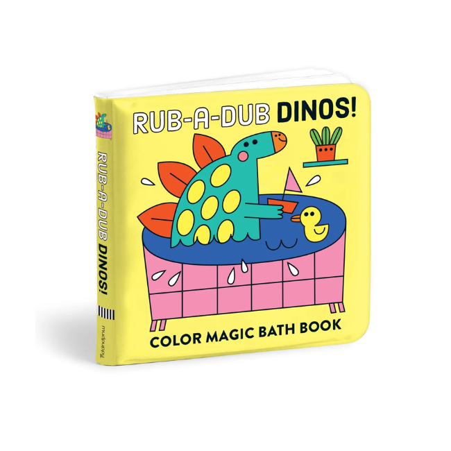 Mudpuppy Magic Bath Book - Rub a Dub Dinos Mudpuppy Magic Bath Book - Rub a Dub Dinos