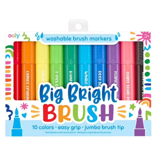 Ooly Markers – Big Bright Brush Markers