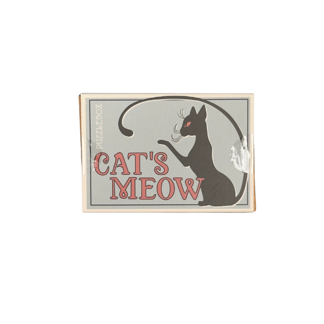 Project Genius - Matchbox Puzzle cats meow Project Genius - Matchbox Puzzle cats meow