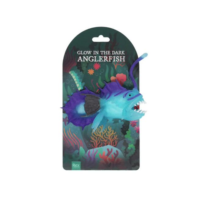 Rex London Glow in the Dark Squishy Toy - Angler Fish Rex London Glow in the Dark Squishy Toy - Angler Fish