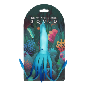Rex London - Glow in the Dark Squishy: Squid