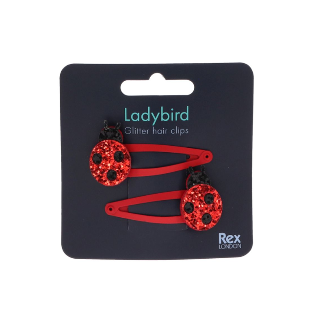 Rex London Hair Clips - ladybird Rex London Hair Clips - ladybird
