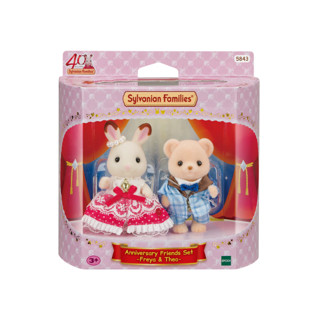 Sylvanian Families Anniversary Friends Set -Freya + Theo Sylvanian Families Anniversary Friends Set -Freya + Theo