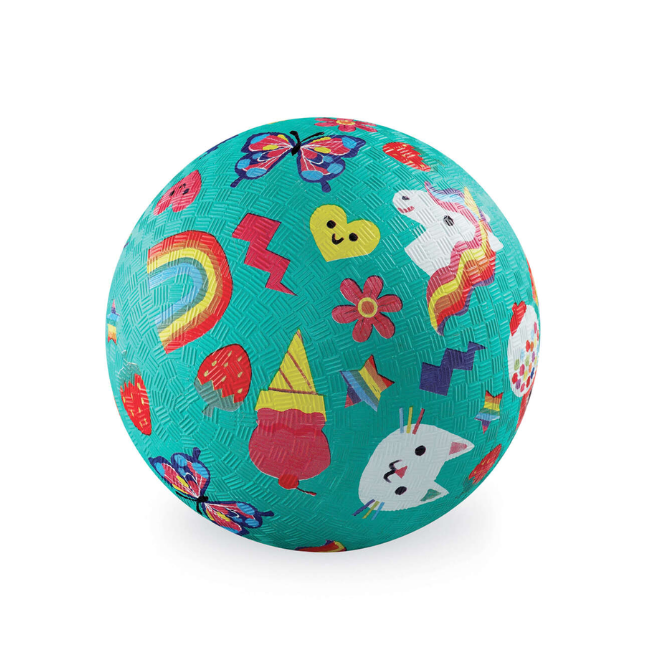Crocodile Creek – Large Playground Ball: Smiley