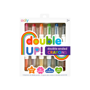 Ooly – Double Up!: 6 Double Ended Crayons