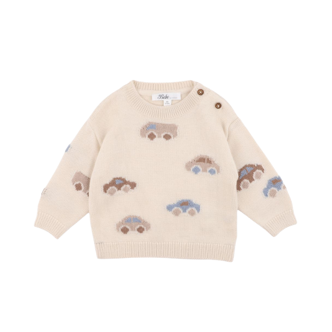 Bebe – Alvin_ Automobile Knitted Jumper