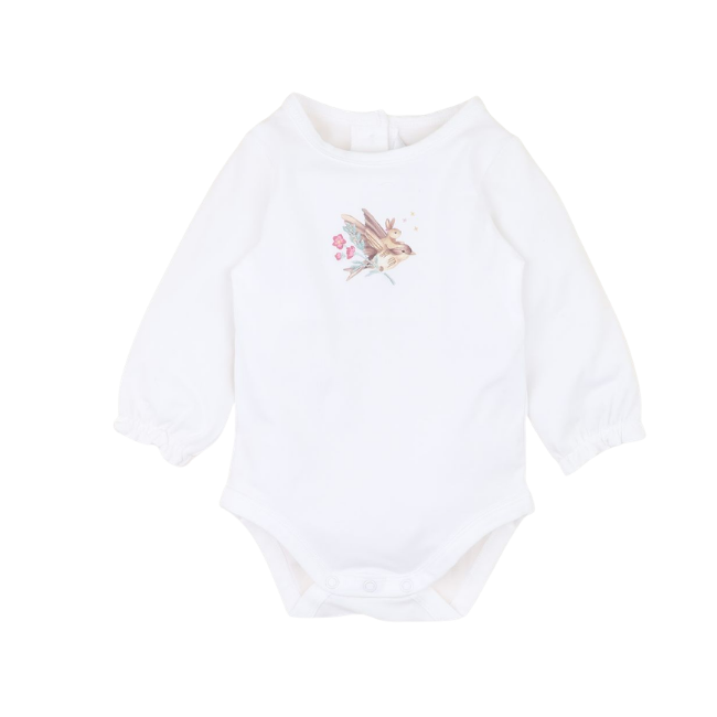 Bebe – Winnie_ Bird Organic Long Sleeve Bodysuit Bebe – Winnie_ Bird Organic Long Sleeve Bodysuit