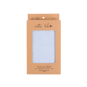 Emotion + Kids - Muslin Wrap: Blue