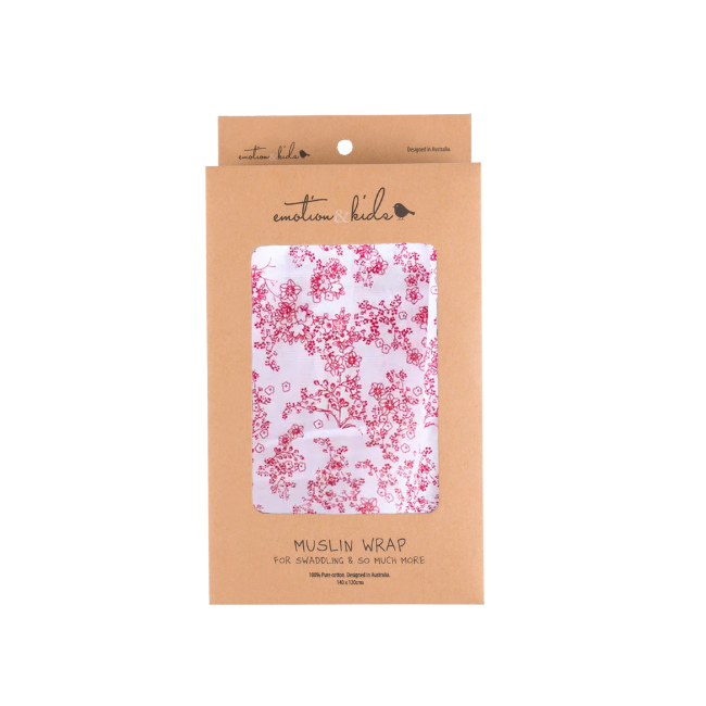 Emotion + Kids – Muslin Wrap_ japanese blossom Emotion + Kids – Muslin Wrap_ japanese blossom