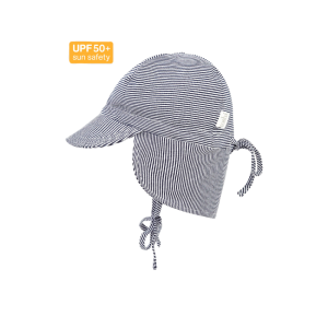 Toshi - Flap Cap Baby: Periwinkle