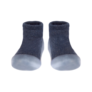 Toshi - Organic Hybrid Walking Socks Dreamtime Footsteps: Ink