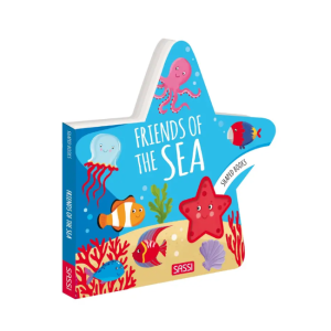 Sassi - Shaped Board Book: Friends of the Sea