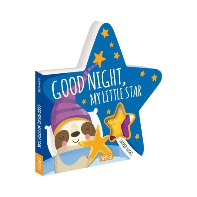 sassi shaped book_ goodnight my little star