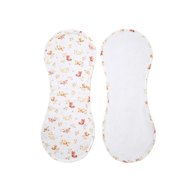 snuggle hunny Organic Cotton Burp Cloth butterfly