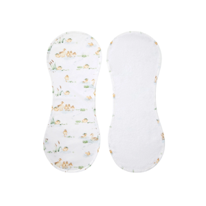 Snuggle Hunny - Organic Cotton Burp Cloth: Duck Pond
